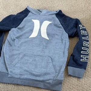 Hurley Navy and Light Gray Pullover